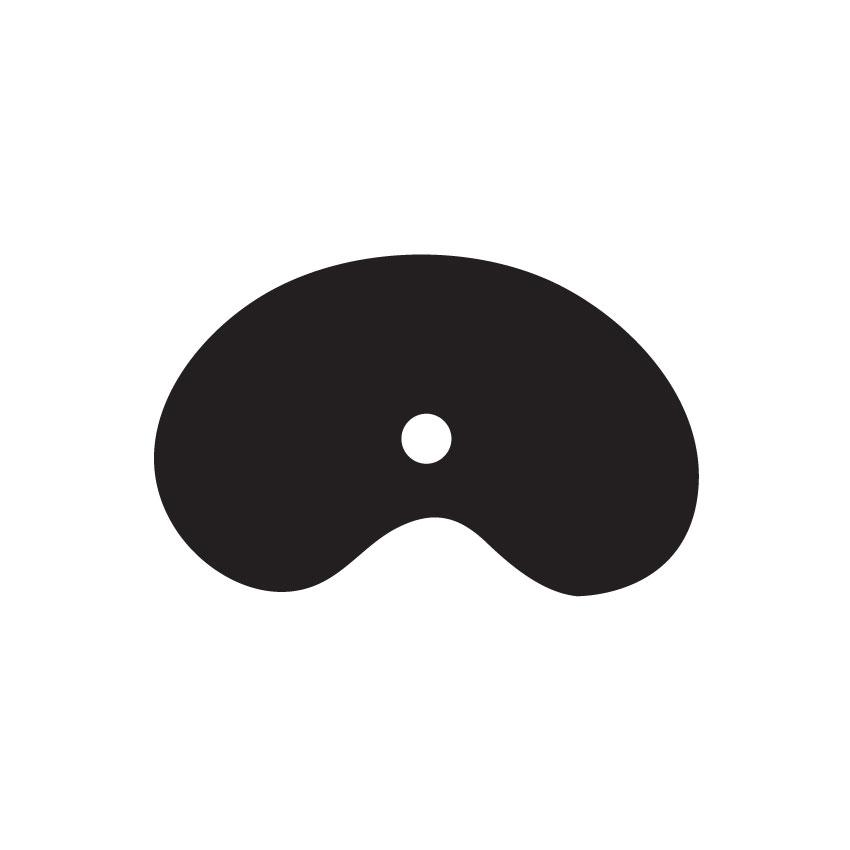 Crafty Cuts Laser Pty Ltd Big Bean Charms - 5 pair Set - 2 Sizes