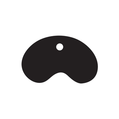 Crafty Cuts Laser Pty Ltd Big Bean Charms - 5 pair Set - 2 Sizes