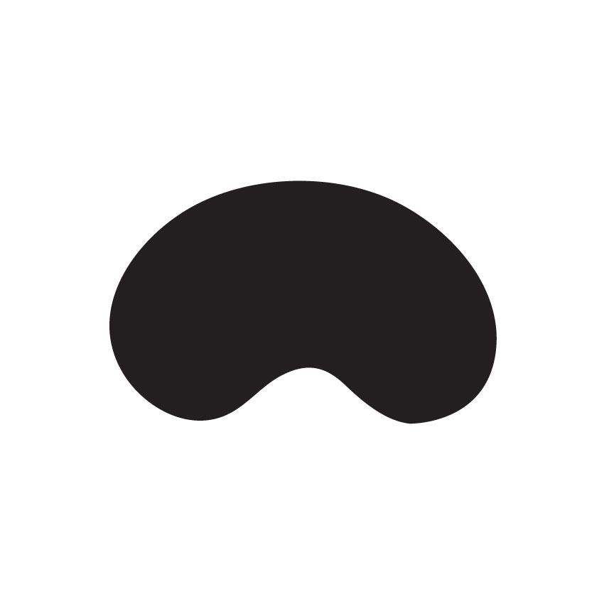 Crafty Cuts Laser Pty Ltd Big Bean Charms - 5 pair Set - 2 Sizes