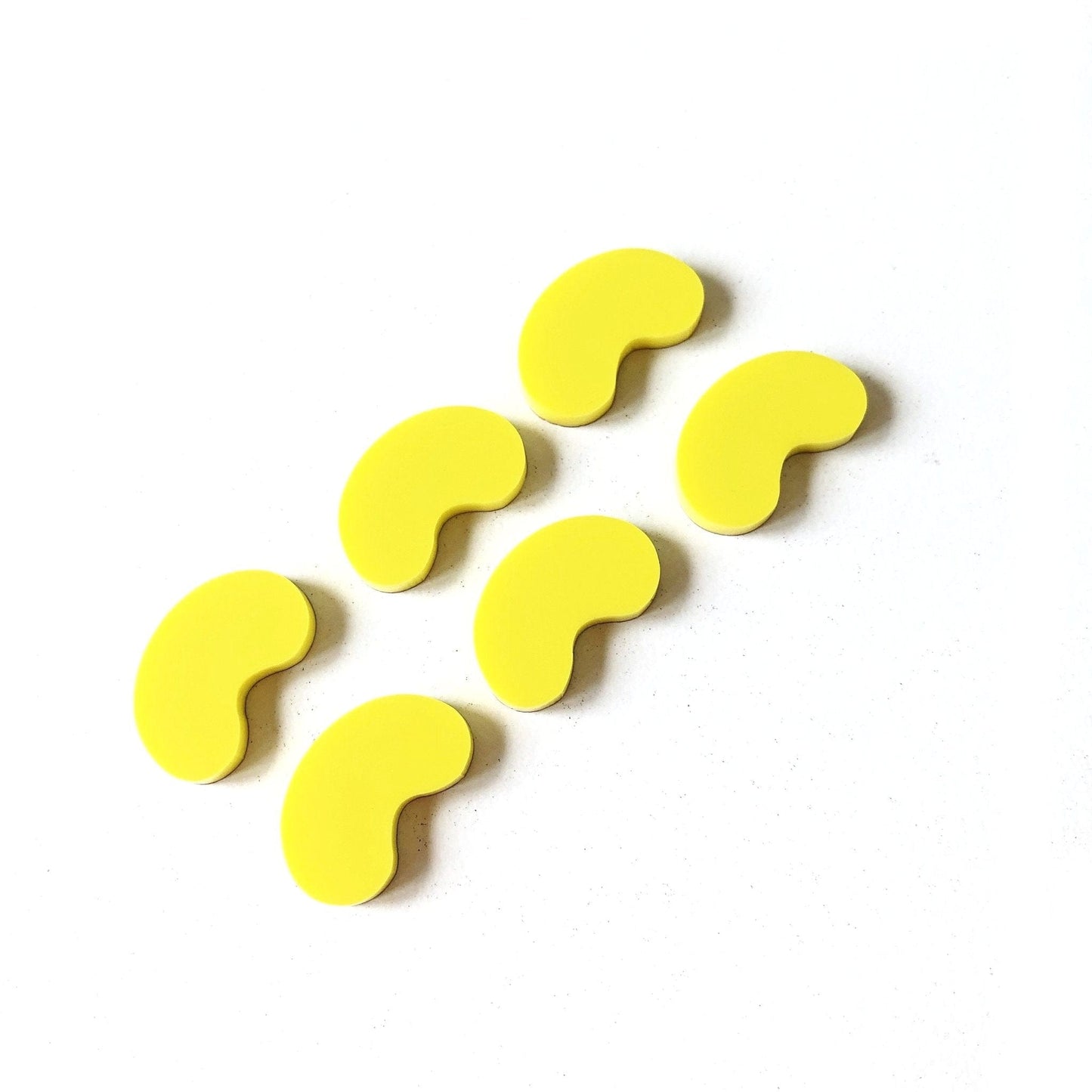 Crafty Cuts Laser Pty Ltd Big Bean Charms - 5 pair Set - 2 Sizes