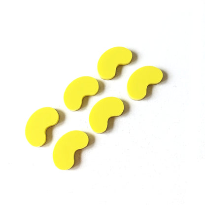 Crafty Cuts Laser Pty Ltd Big Bean Charms - 5 pair Set - 2 Sizes