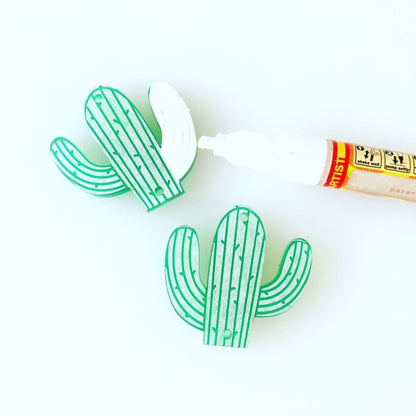 Crafty Cuts Laser Pty Ltd © Cactus Flower Pots: 4 pair Set