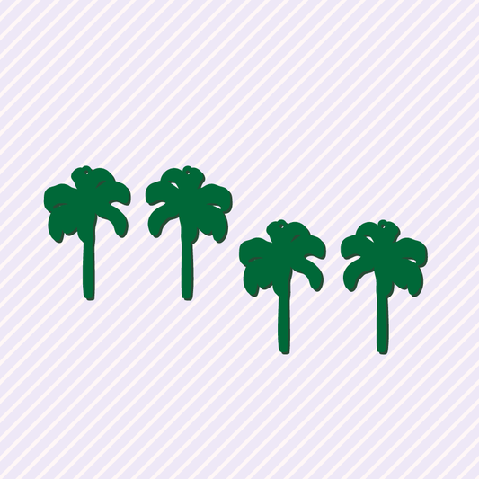 Crafty Cuts Laser Pty Ltd © Ceylon Palm Charms - Two Pairs