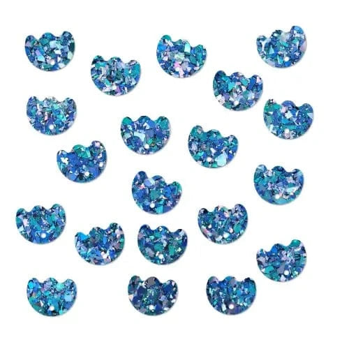 Crafty Cuts Laser Pty Ltd © Chubby TULIP Charms - 10 Pairs
