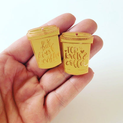 Crafty Cuts Laser Pty Ltd Coffee Club - 3 pair Set - 5 Designs