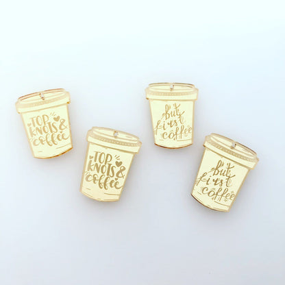 Crafty Cuts Laser Pty Ltd Coffee Club - 3 pair Set - 5 Designs