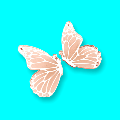 Crafty Cuts Laser Pty Ltd © Deluxe Etched: Butterflies - 4 pair set