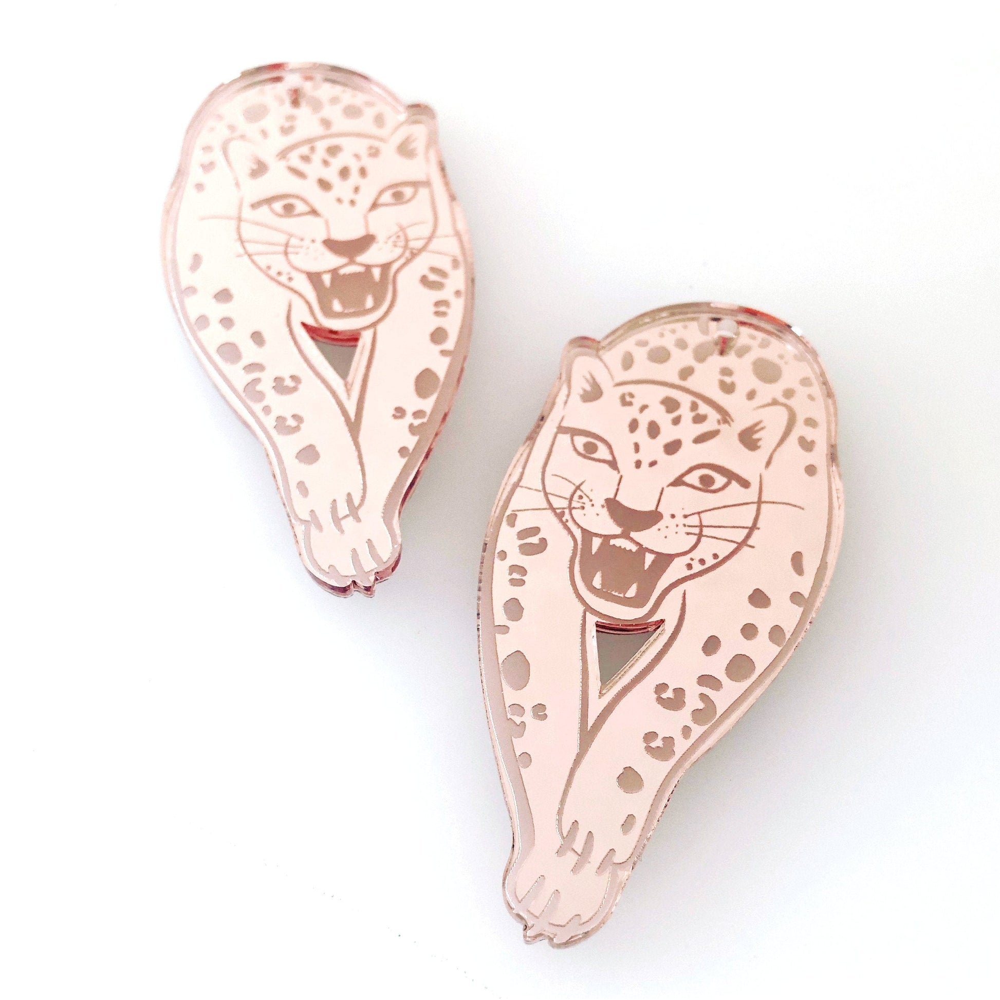 Crafty Cuts Laser Pty Ltd © Deluxe Etched: Maxi On the Prowl - 4 pair set