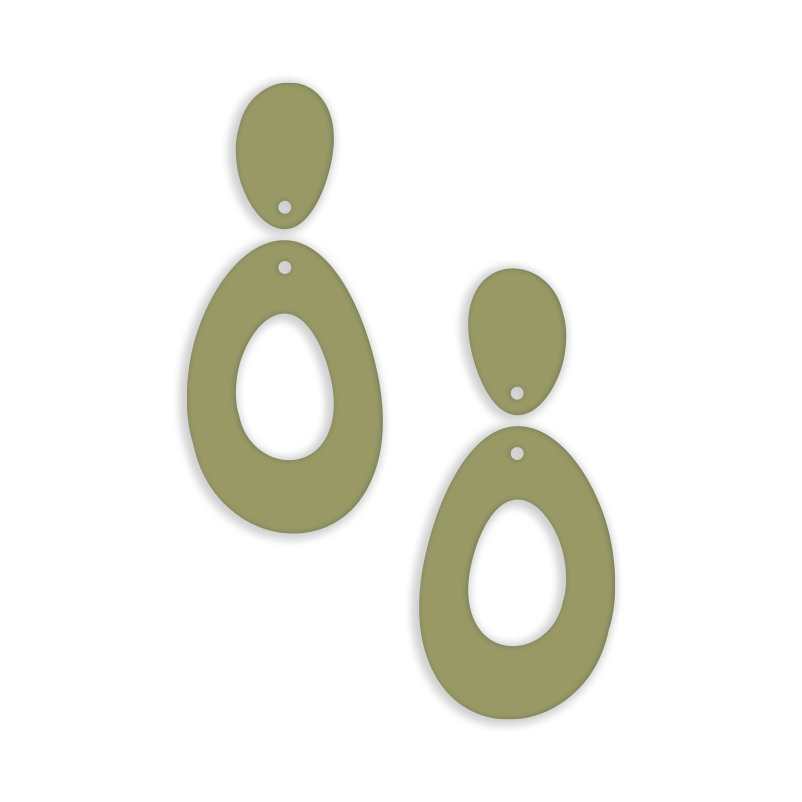 Crafty Cuts Laser Pty Ltd © Digit Twin Set - 2 Pair