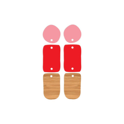 Crafty Cuts Laser Pty Ltd Dot • – Dash Totem - 3 Pair Set