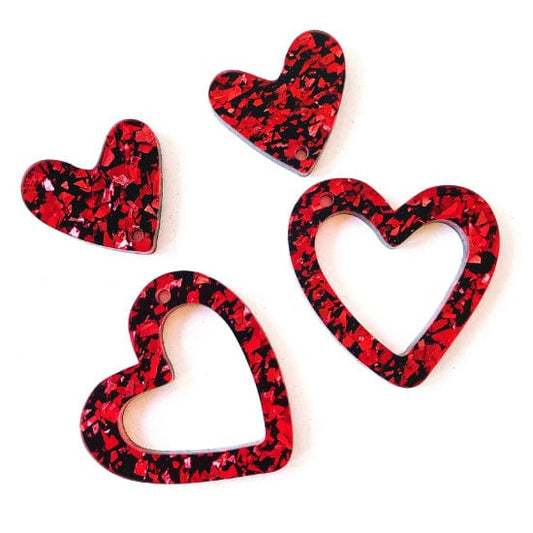 Crafty Cuts Laser Pty Ltd © Double Love Twin Set - 2 Pair