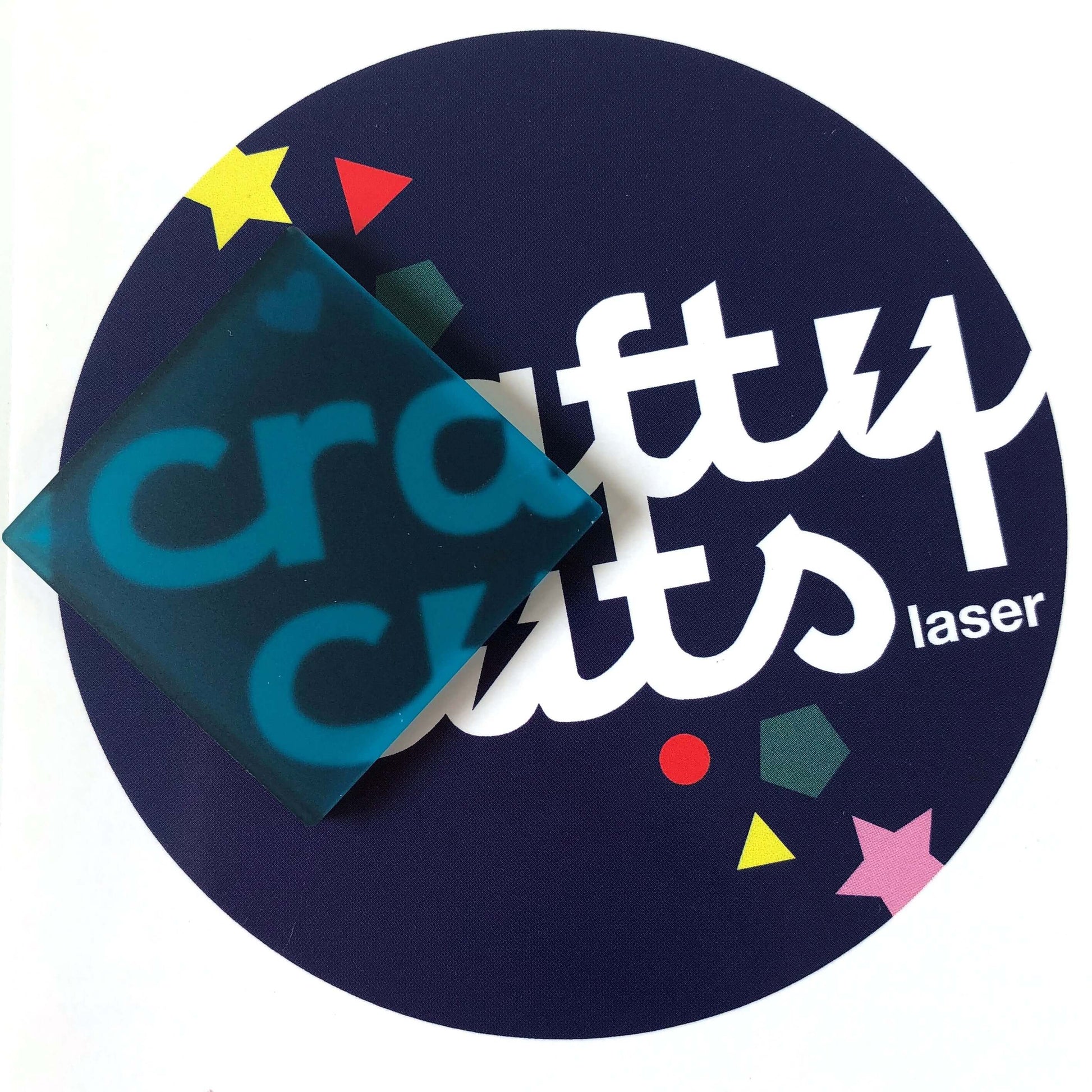 Crafty Cuts Laser Pty Ltd Frosted Acrylic - Agean