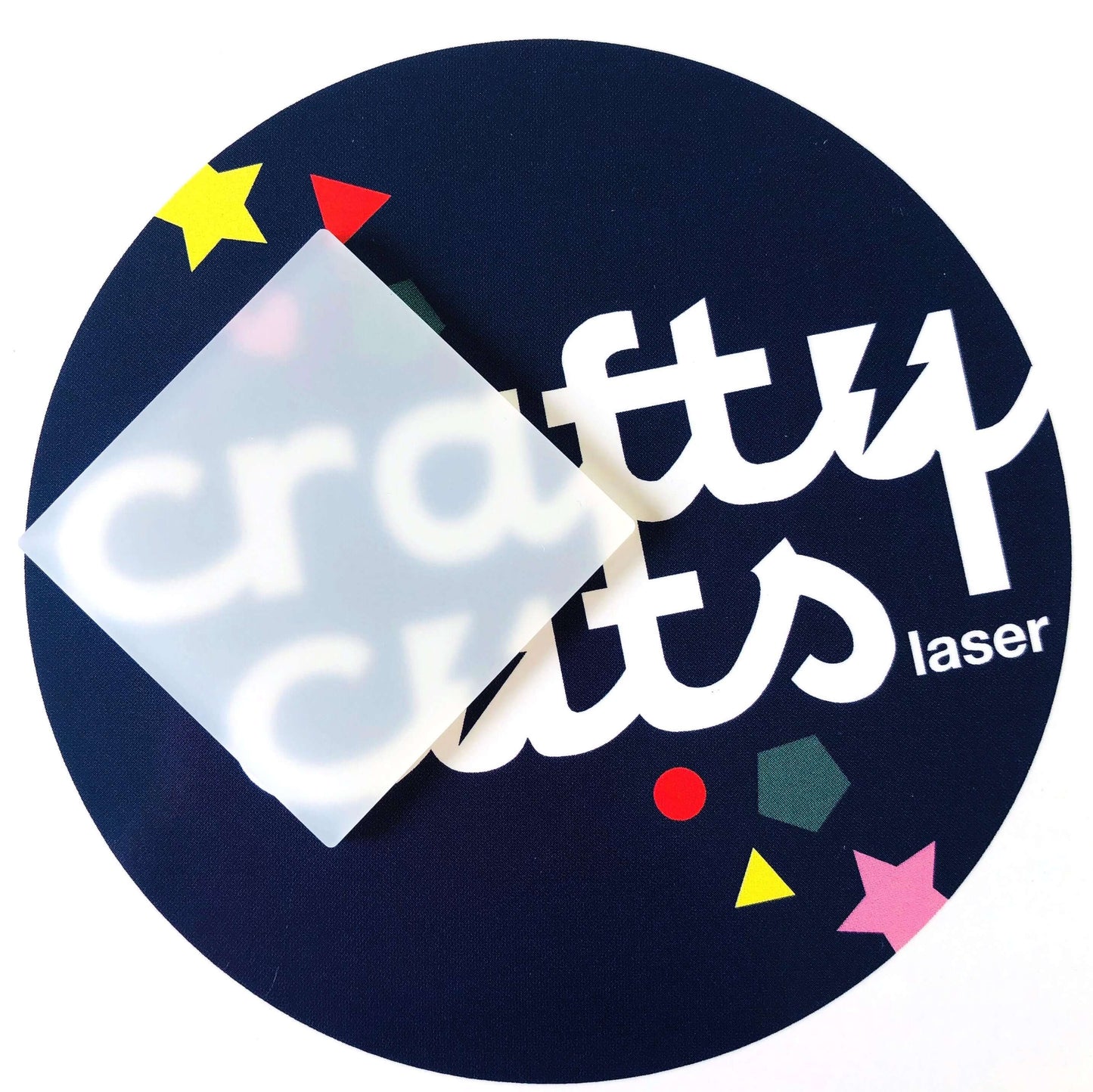 Crafty Cuts Laser Pty Ltd Frosted Acrylic - White