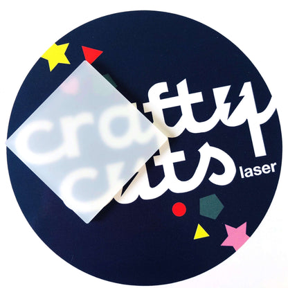 Crafty Cuts Laser Pty Ltd Frosted Acrylic - White