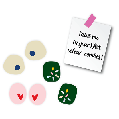 Crafty Cuts Laser Pty Ltd © Hey Stud! Etchies 5 Pair Set - Choose from 3 styles