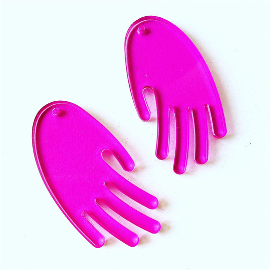 Crafty Cuts Laser Pty Ltd Hug it Out! Charms - 2 Pair