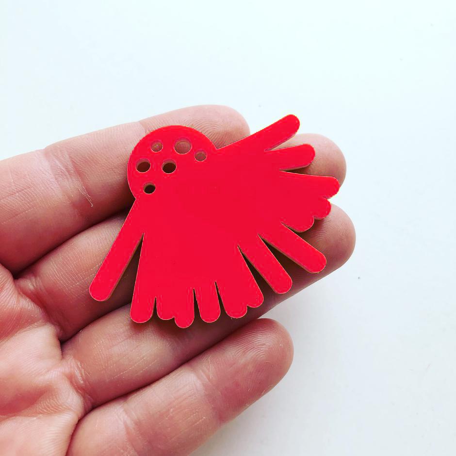 Crafty Cuts Laser Pty Ltd © In the Garden: Wattle Cabochons - 2 Pair