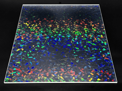 Crafty Cuts Laser Pty Ltd Iridescent Acrylic - Unicorn Breath Icicles