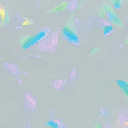 Crafty Cuts Laser Pty Ltd Iridescent Acrylic - Unicorn Breath Icicles