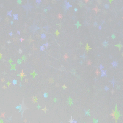 Crafty Cuts Laser Pty Ltd Iridescent Acrylic - Unicorn Breath Starz