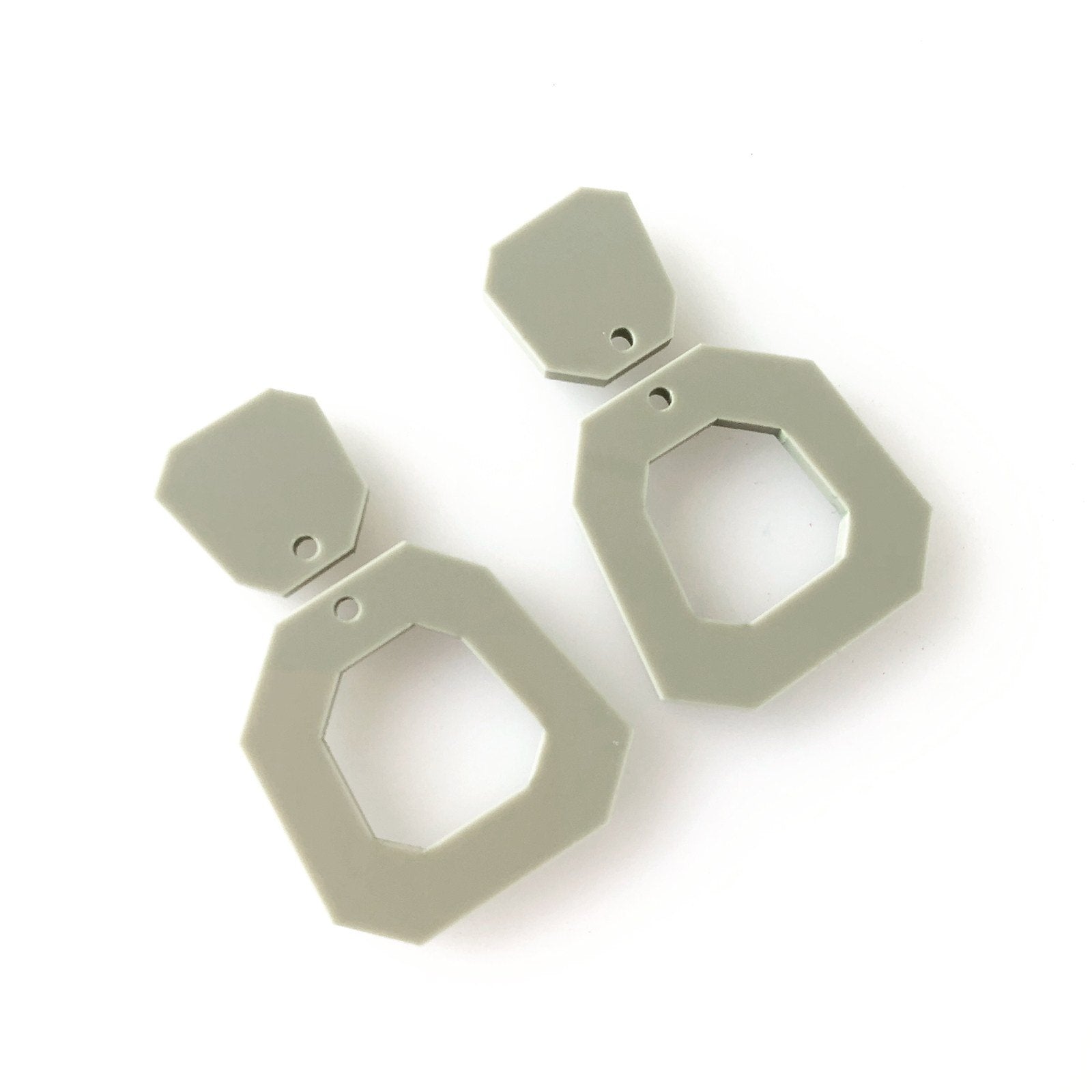 Crafty Cuts Laser Pty Ltd Large_shapes © 30mm Baby Twin Set  -  Fat Octagon