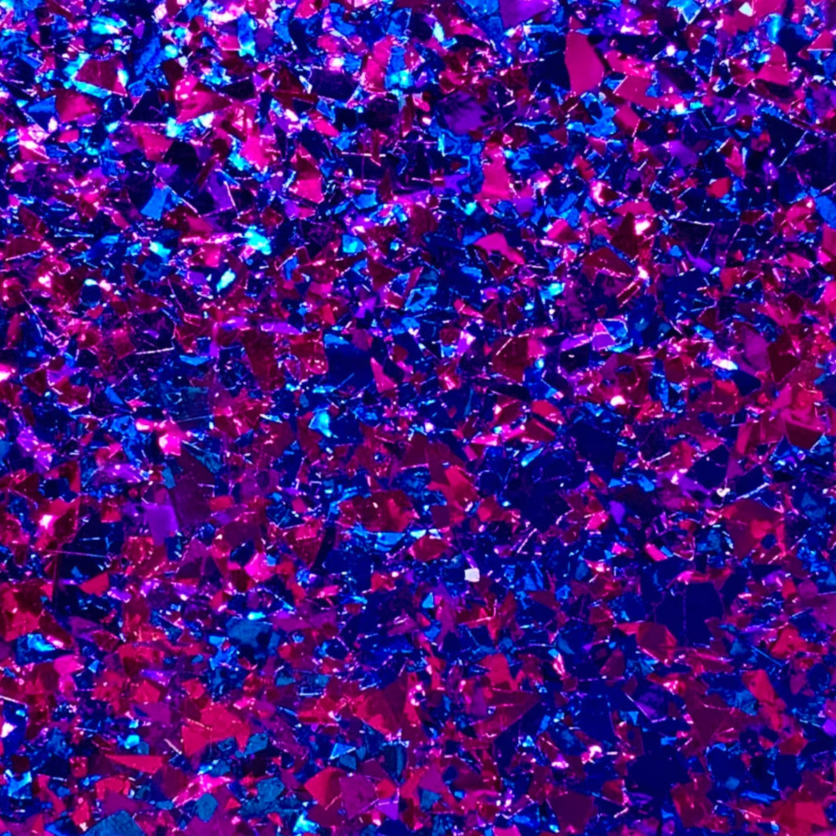 Crafty Cuts Laser Pty Ltd Materials Confetti Foil - Purple Rain