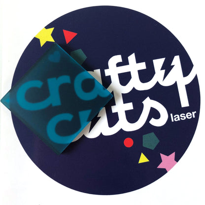 Crafty Cuts Laser Pty Ltd Materials Frosted Acrylic - Agean