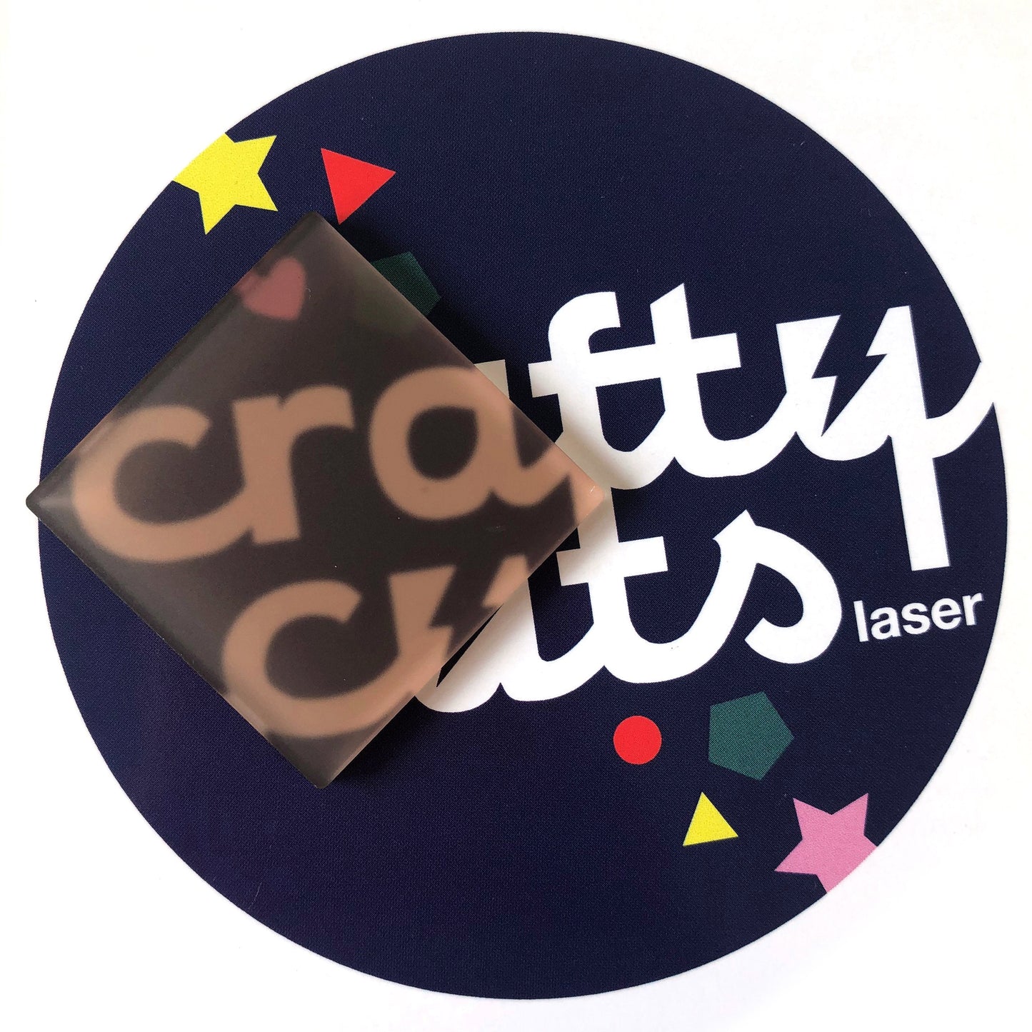 Crafty Cuts Laser Pty Ltd Materials Frosted Acrylic - Cookie