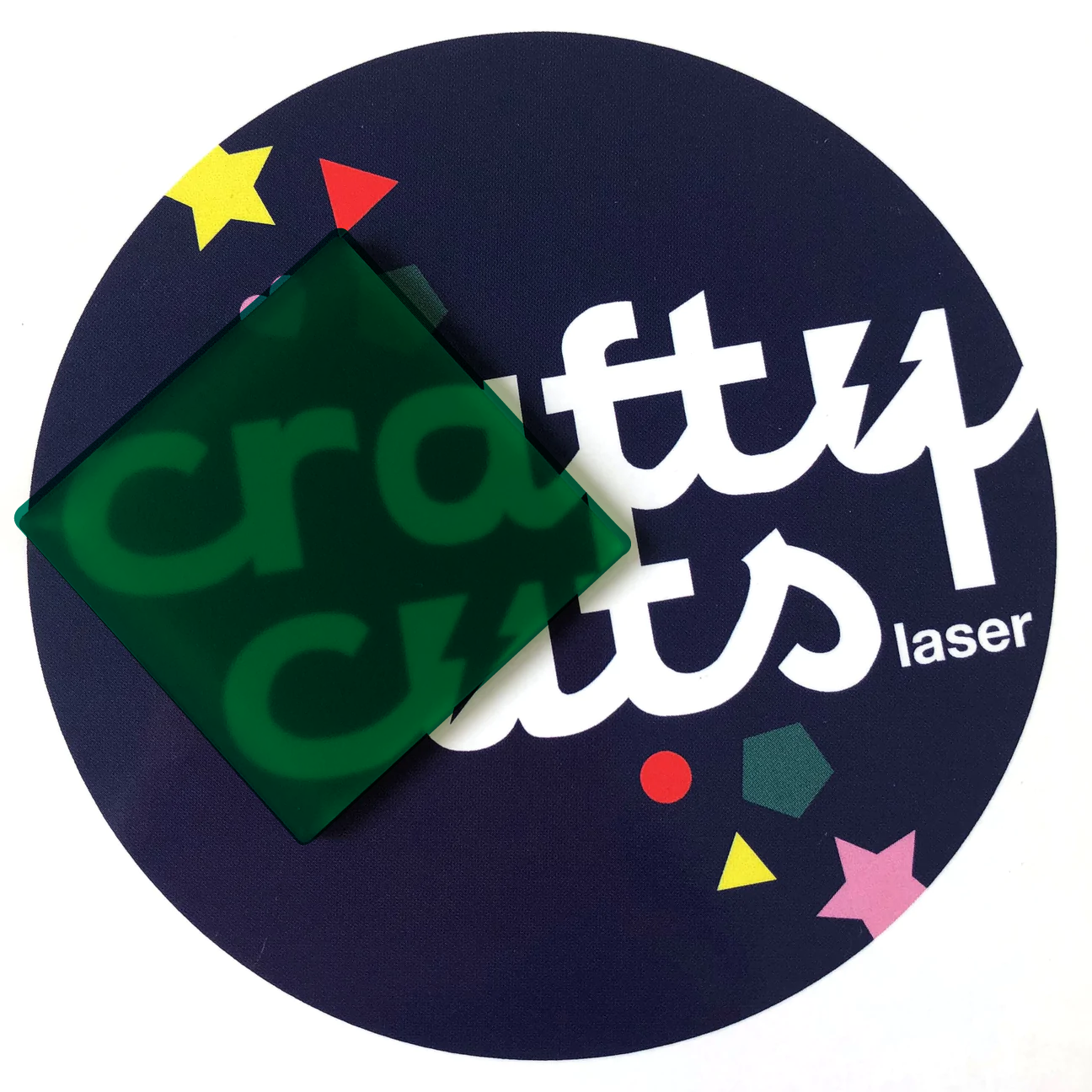 Crafty Cuts Laser Pty Ltd Materials Frosted Acrylic - Pine