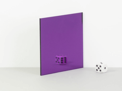 Crafty Cuts Laser Pty Ltd Mirror Acrylic - Eggplant