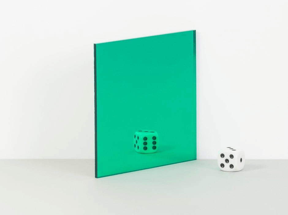 Crafty Cuts Laser Pty Ltd Mirror Acrylic - Fern