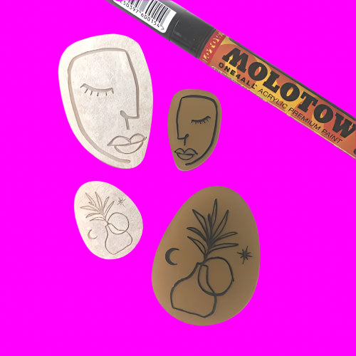 Crafty Cuts Laser Pty Ltd Modern Times - 4 pair Set