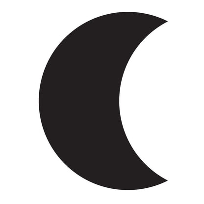 Crafty Cuts Laser Pty Ltd Moon Crescent Charms - 5 Pairs