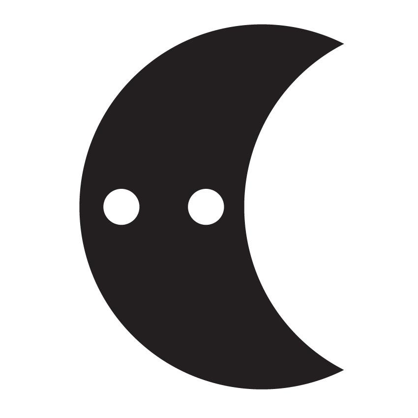 Crafty Cuts Laser Pty Ltd Moon Crescent Charms - 5 Pairs