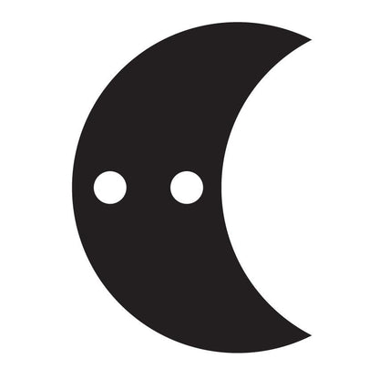 Crafty Cuts Laser Pty Ltd Moon Crescent Charms - 5 Pairs