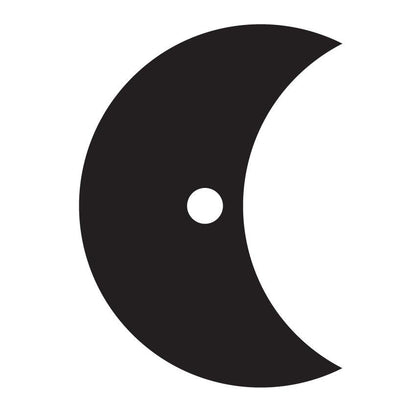 Crafty Cuts Laser Pty Ltd Moon Crescent Charms - 5 Pairs