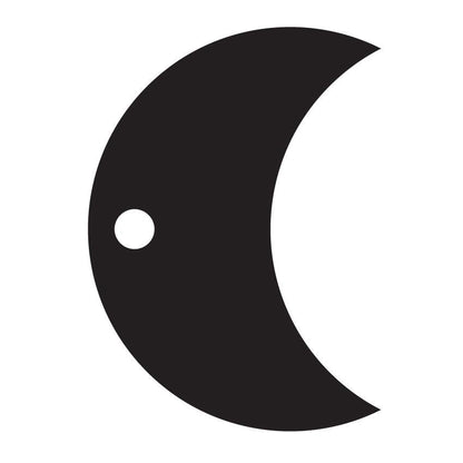 Crafty Cuts Laser Pty Ltd Moon Crescent Charms - 5 Pairs