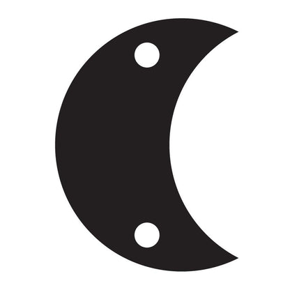 Crafty Cuts Laser Pty Ltd Moon Crescent Charms - 5 Pairs