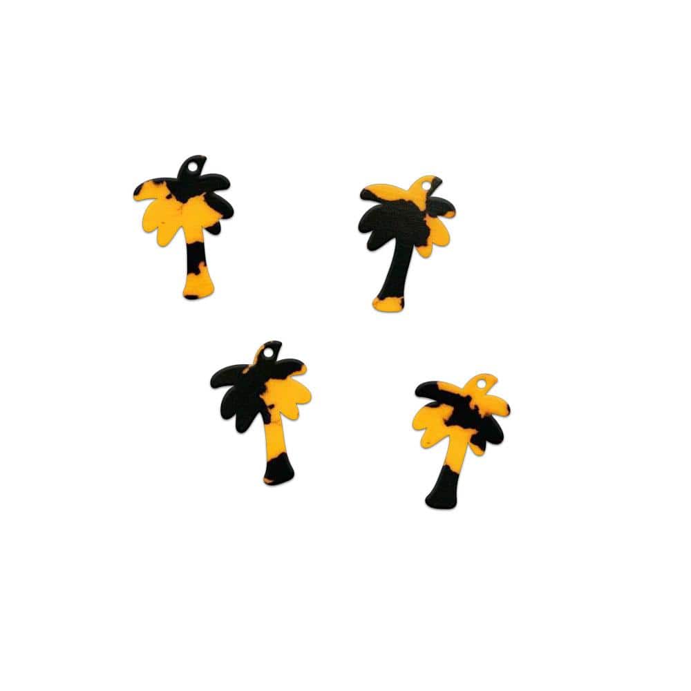 Crafty Cuts Laser Pty Ltd Palm Spring Charms - 4 Pairs