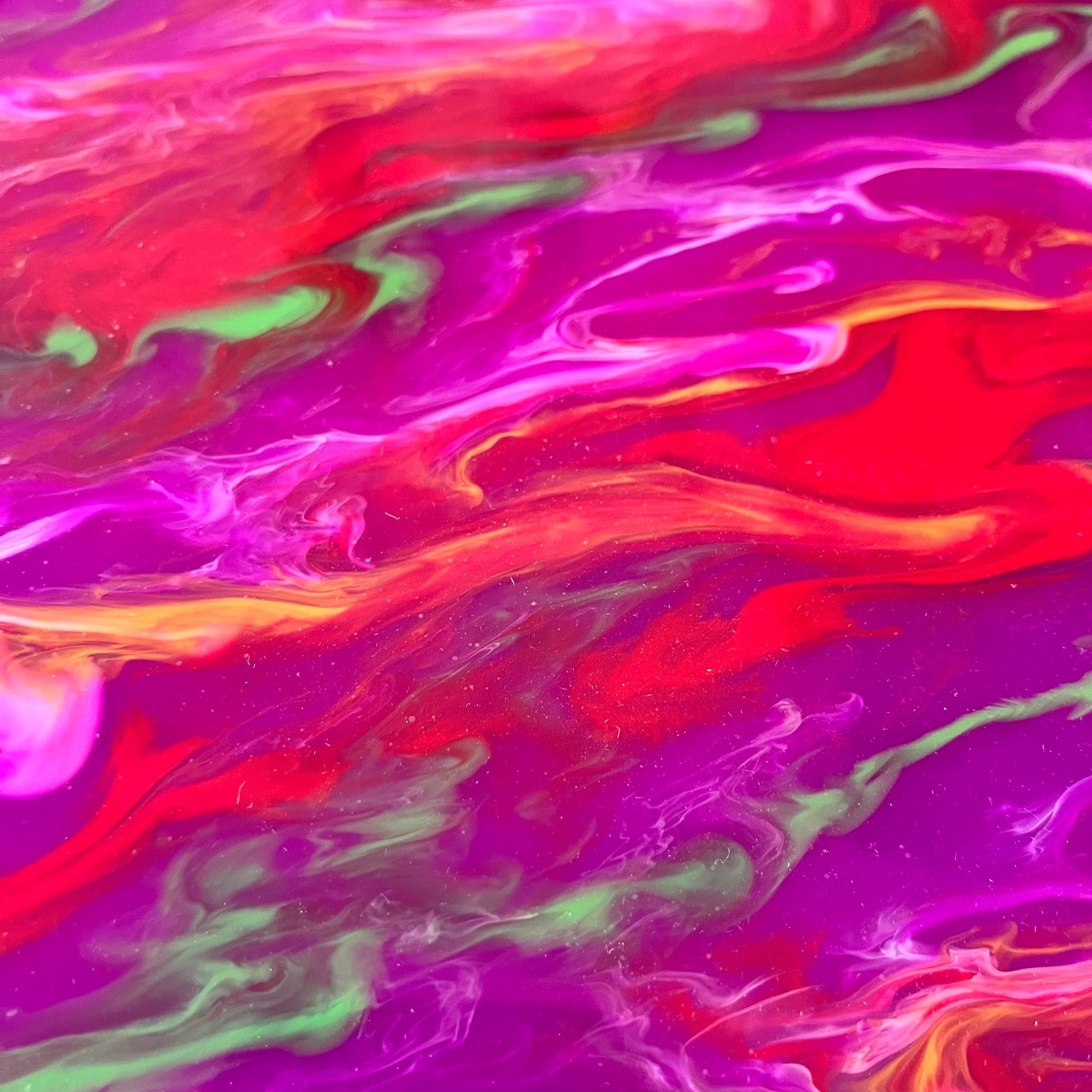 Crafty Cuts Laser Pty Ltd Pattern Acrylic - Hot Lava