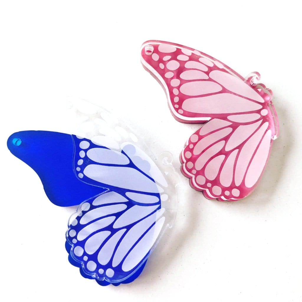 Crafty Cuts Laser Pty Ltd © Peekaboo: Butterfly Stacker - 2 pair set