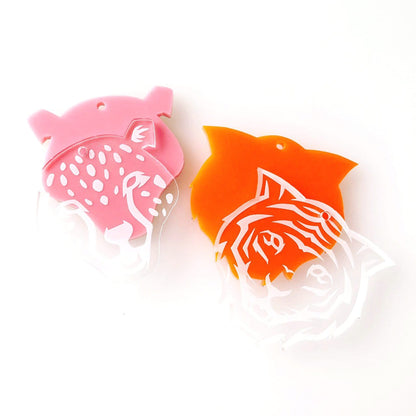 Crafty Cuts Laser Pty Ltd © Peekaboo: Pop Kitty Stackers - 2 pair set