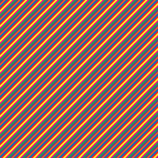 Crafty Cuts Laser Pty Ltd Printed_Acrylic Rainbow Stripes / Biggies LAST CHANCE - Biggies or  Smalls Hoops - 4 pair Set
