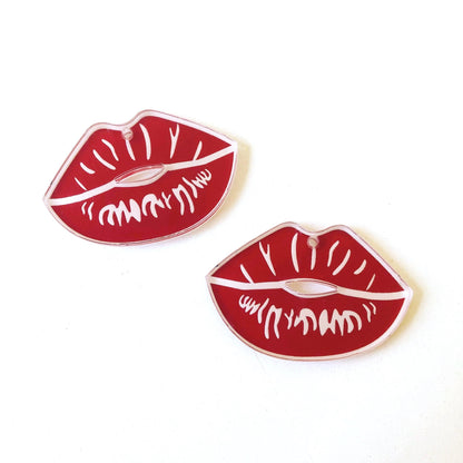 Crafty Cuts Laser Pty Ltd © Pucker Up Charms - 5 pairs