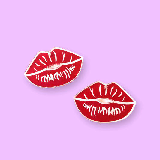 Crafty Cuts Laser Pty Ltd © Pucker Up Charms - 5 pairs