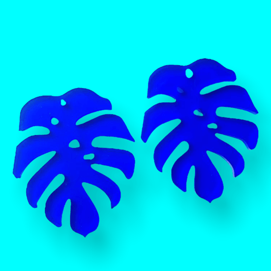 Crafty Cuts Laser Pty Ltd © Shaggy Leaf - 2 pair set