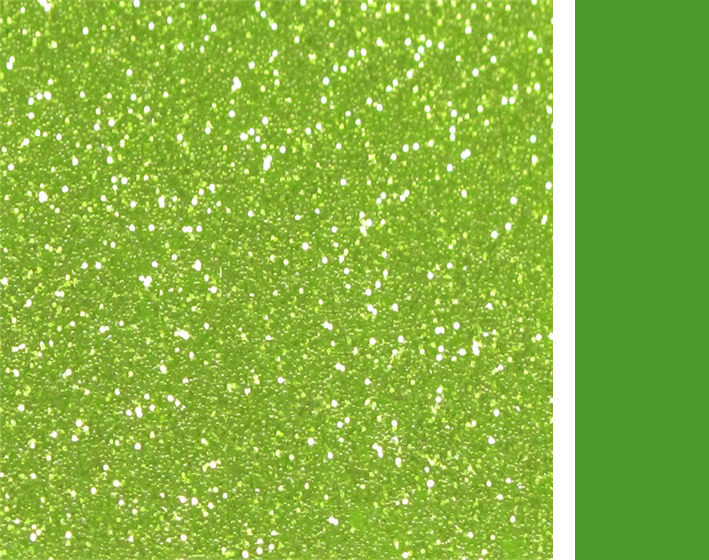 Crafty Cuts Laser Pty Ltd Single Sided Glitter - Lime Green