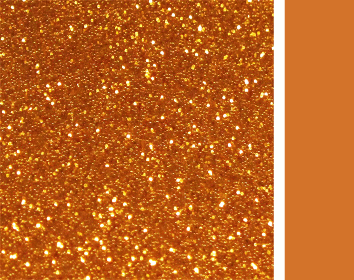 Crafty Cuts Laser Pty Ltd Single Sided Glitter - Orange