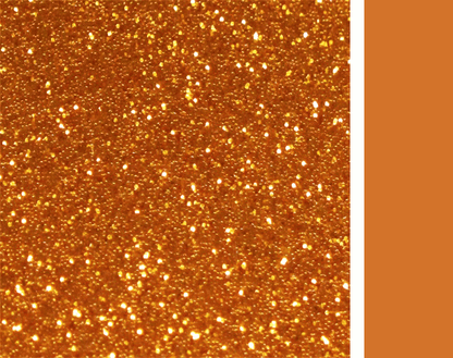 Crafty Cuts Laser Pty Ltd Single Sided Glitter - Orange