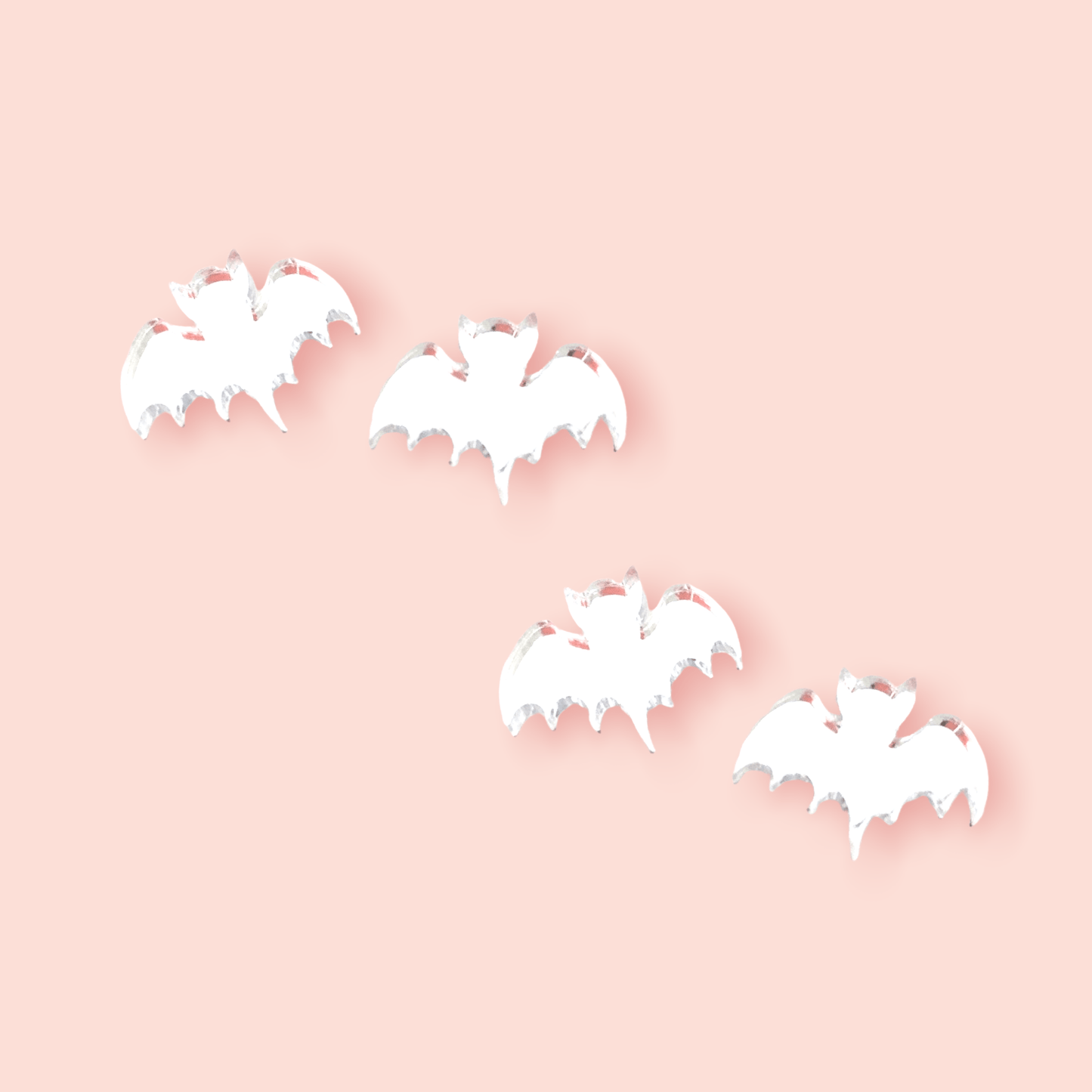 Crafty Cuts Laser Pty Ltd Small Bat Charms - 5 Pairs